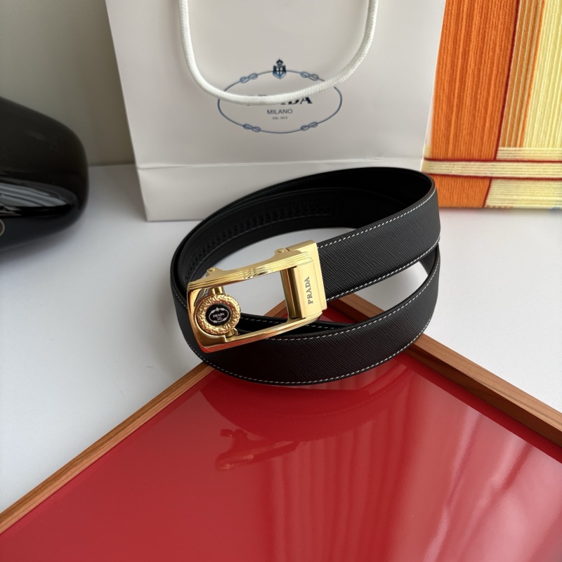 Ремень автомат с пряжкой Prada