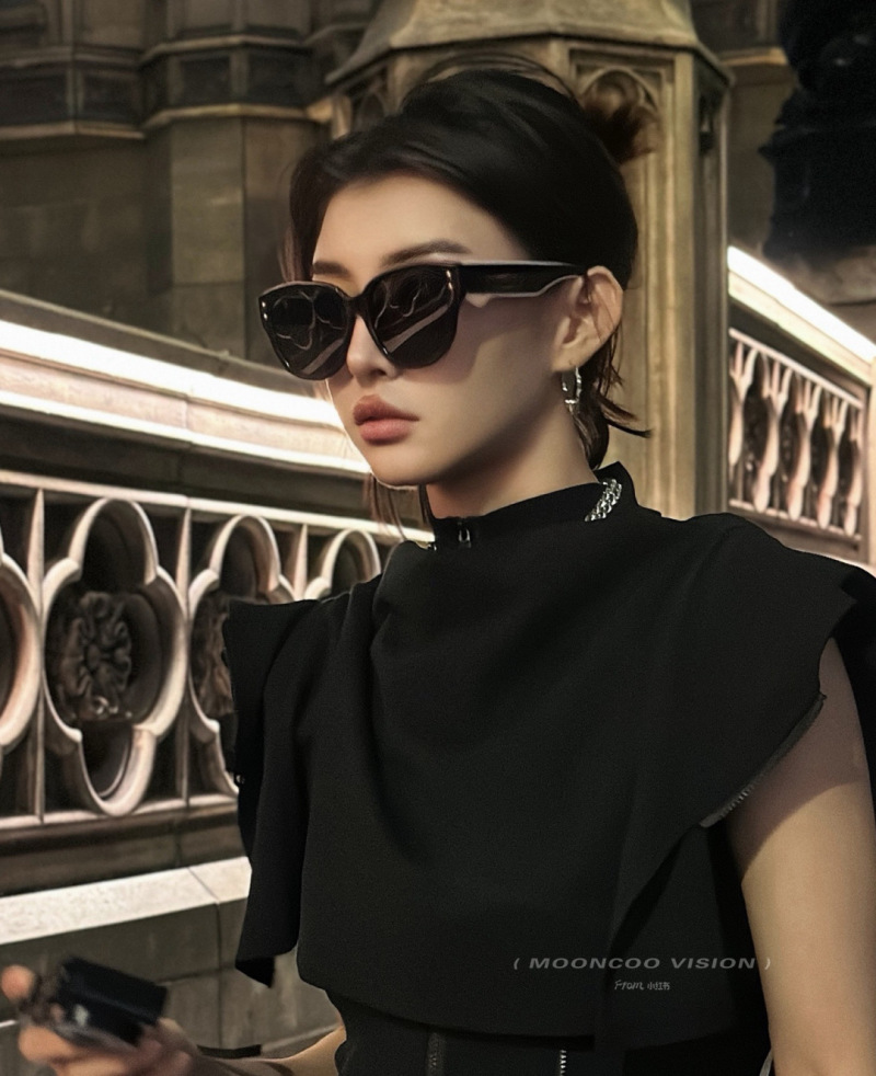 Солнцезащитные очки женские круглые поляризационные Gucci