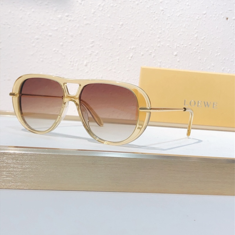 Солнцезащитные очки Loewe модель LW50112I тигровая глазурь