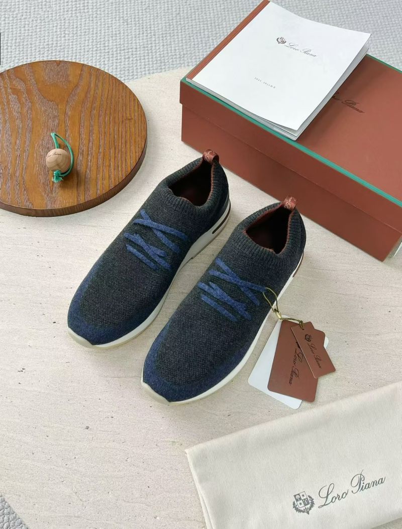 Слипоны Loro Piana мужские вязаные