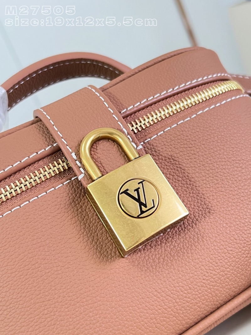 Сумка Louis Vuitton Low Key Vanity Pouch коричневая