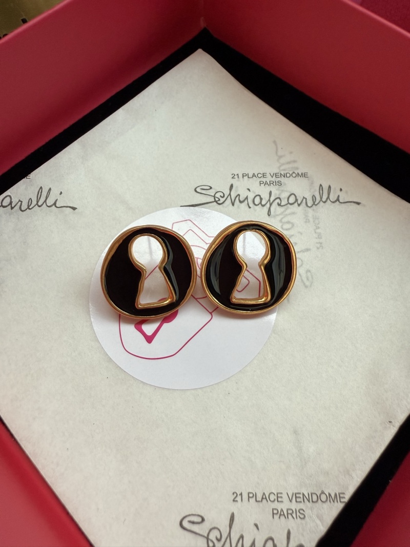 Серьги Schiaparelli в форме ключа