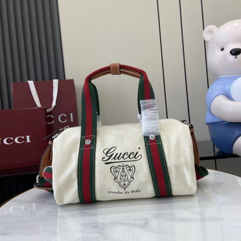 Сумка Gucci из канвы с принтом