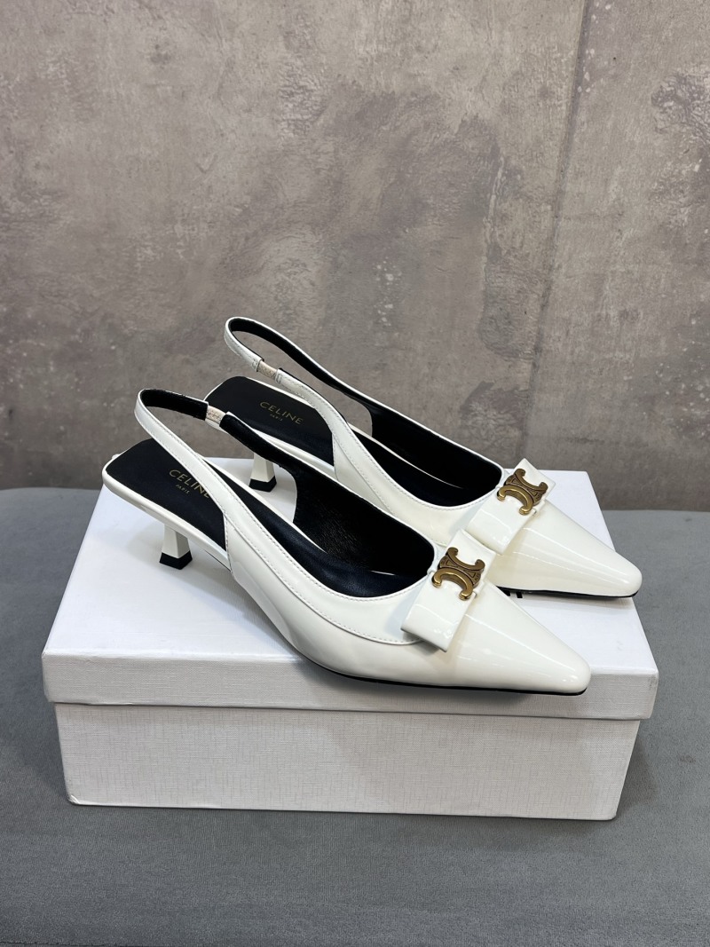 Женские мюли Céline с заостренным носком Celine