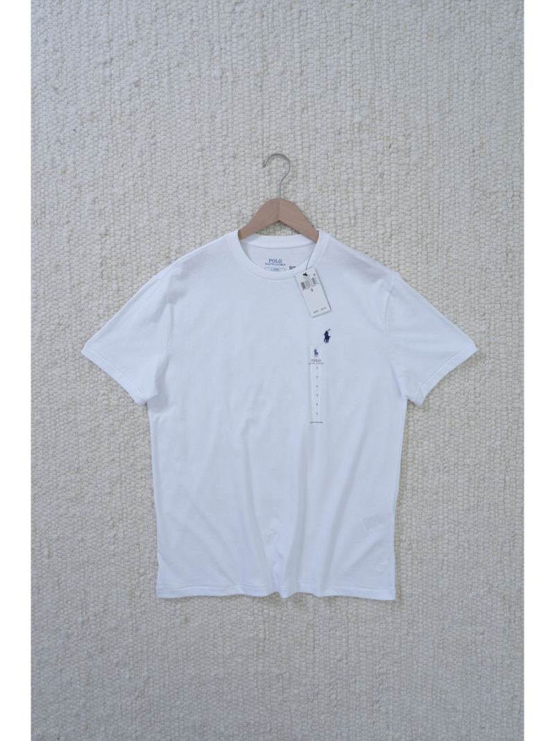 Белая футболка Ralph Lauren с логотипом