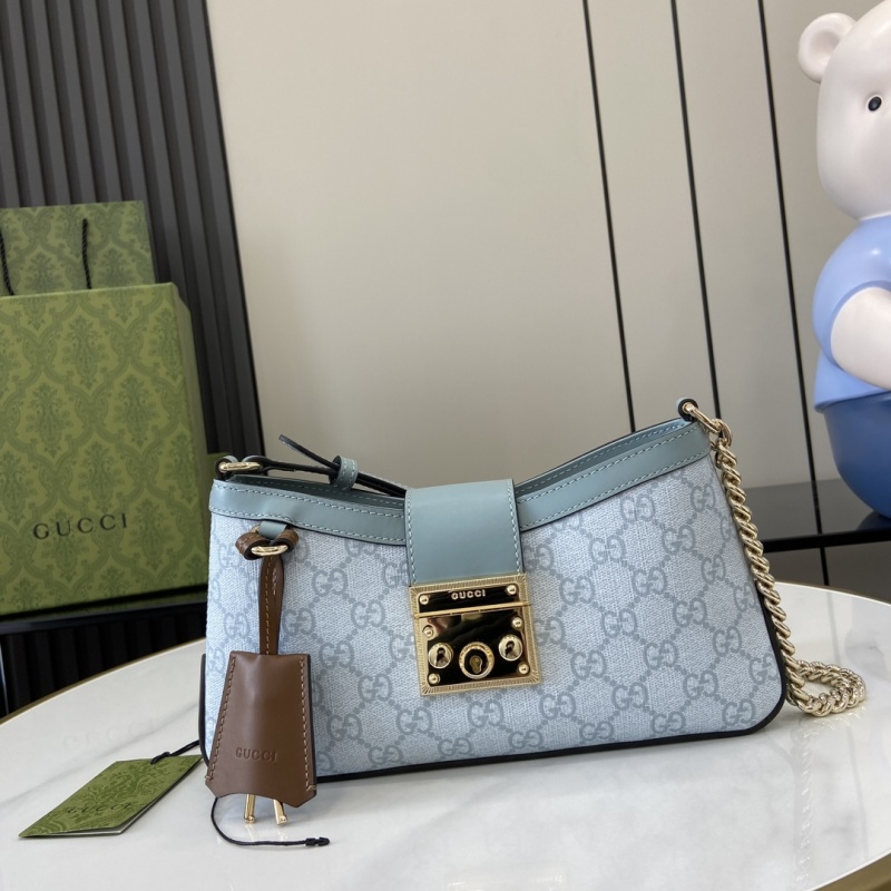 Сумка Gucci с цепочкой и замком