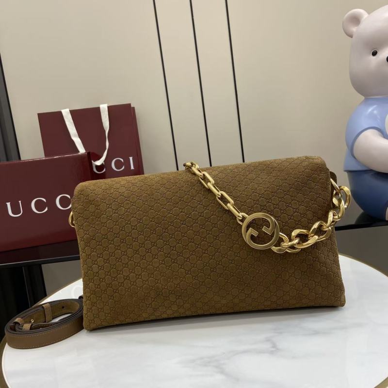 Сумка-клатч Gucci с цепочкой и ремнем