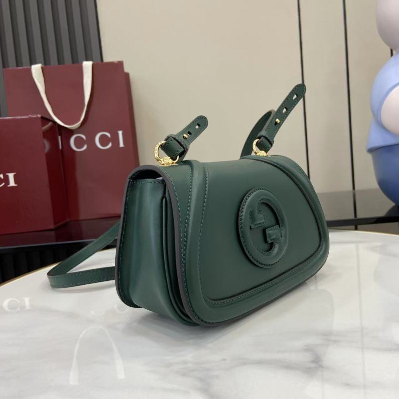 Сумка Gucci зеленая с логотипом