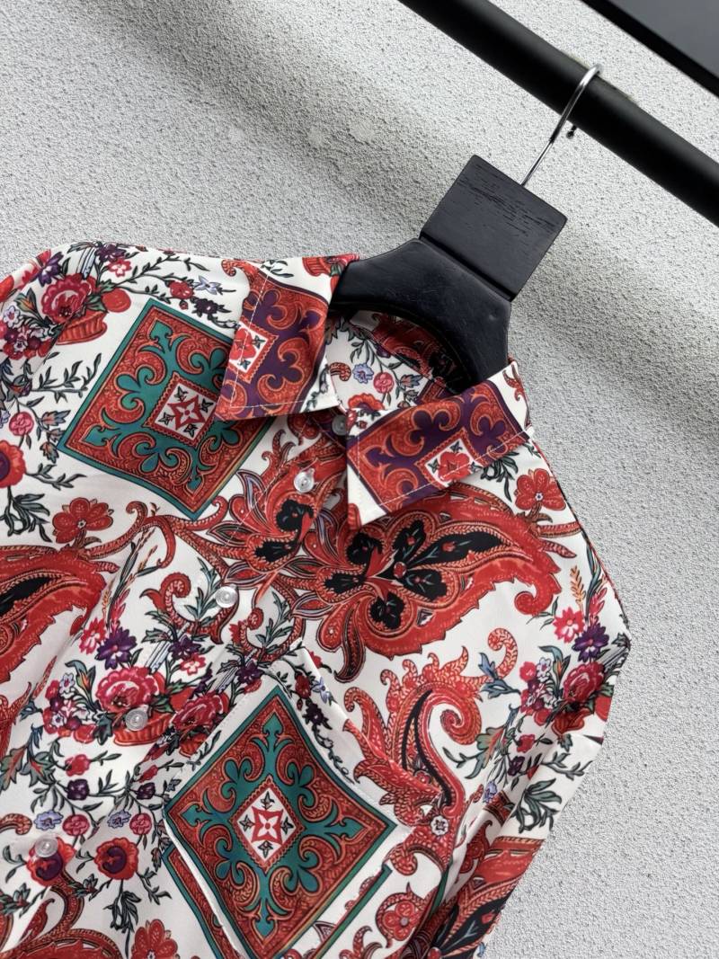 Рубашка с принтом Gucci