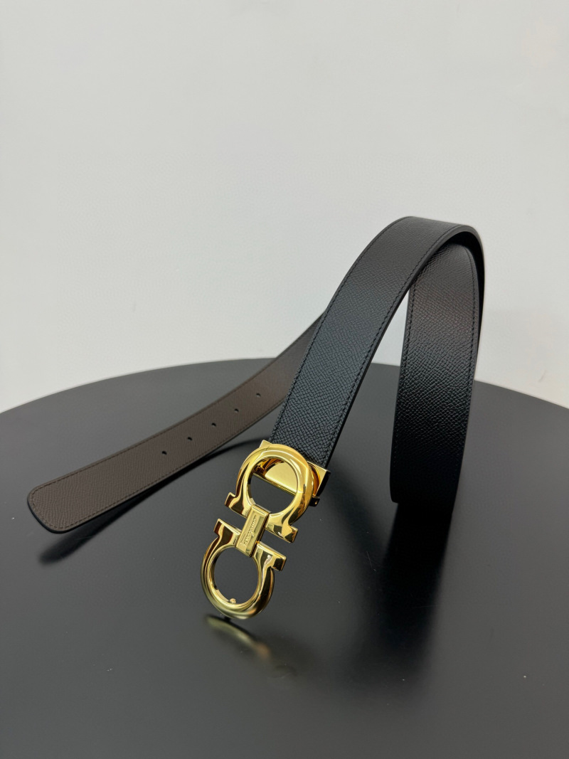 Ремень Salvatore Ferragamo с пряжкой Gancini