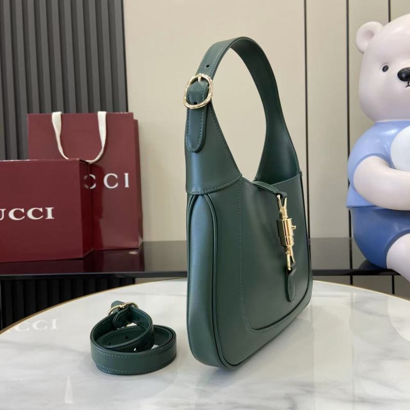 Сумка Gucci зеленая с ремнем