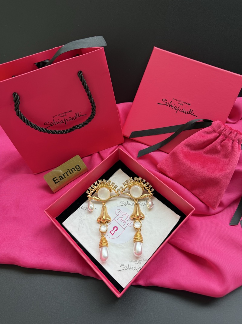 Серьги Schiaparelli