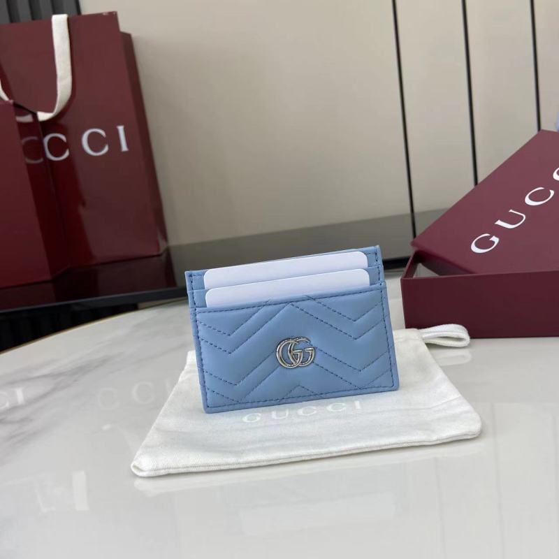 Картхолдер Gucci голубой