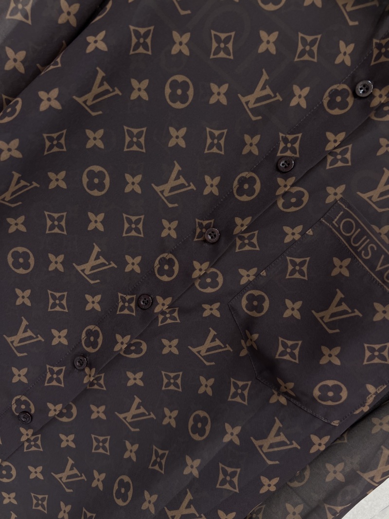 Женская рубашка с принтом Louis Vuitton