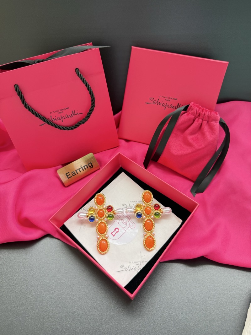 Серьги Schiaparelli