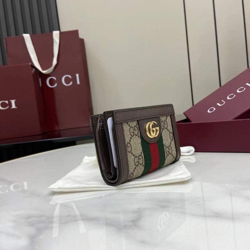Кошелёк Gucci с монограммой и логотипом