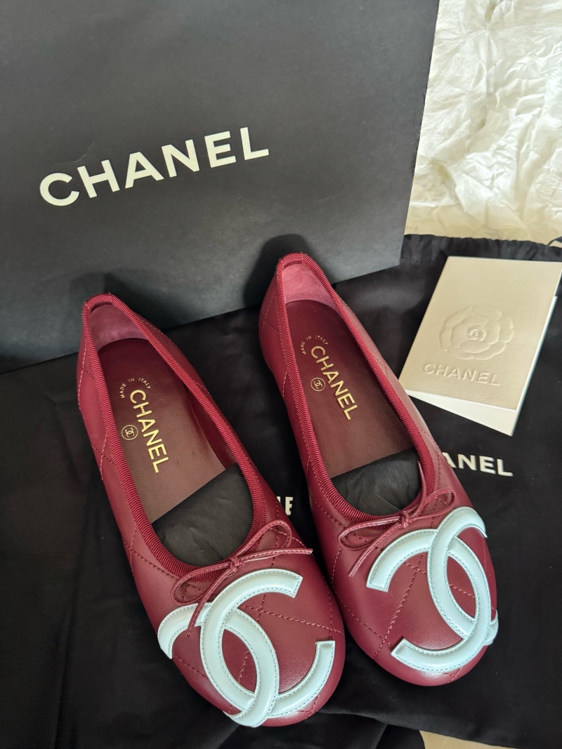 Балетки женские Chanel
