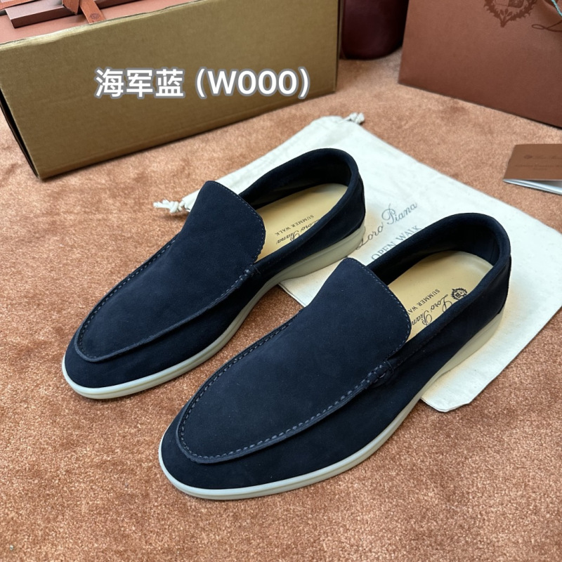 Мужские замшевые мокасины Loro Piana Summer Walk