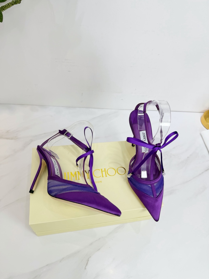Женские босоножки Jimmy Choo с острым носком