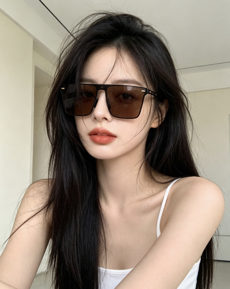 Солнцезащитные очки квадратные, модель G0382 Gucci