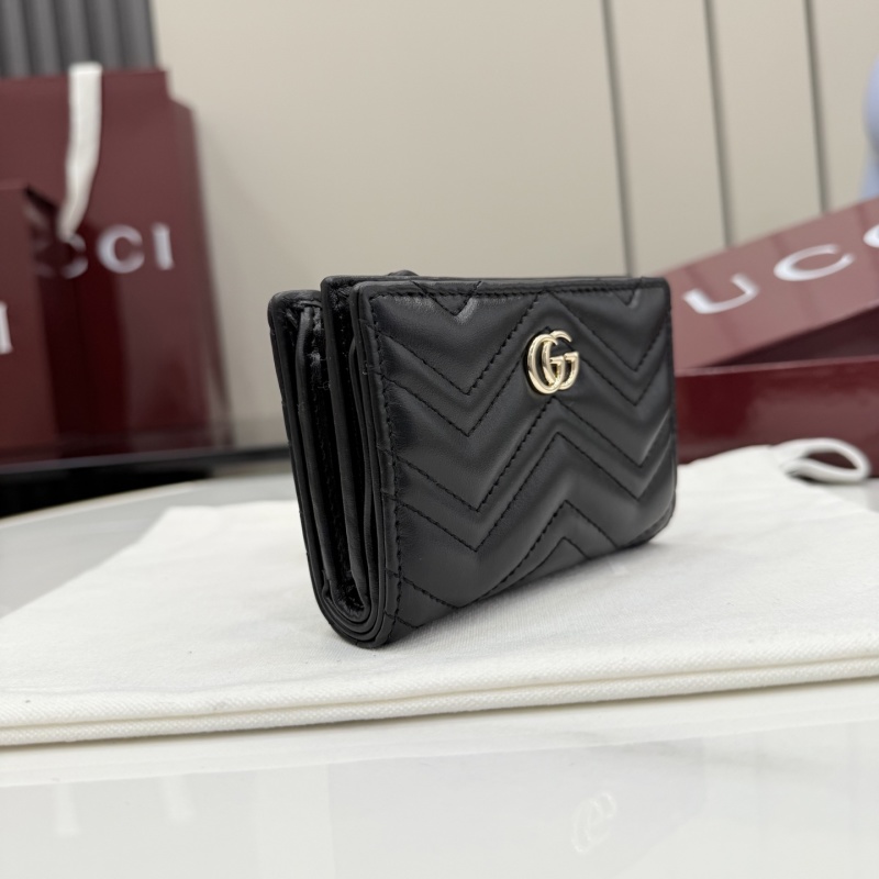 Кожаный кошелек Gucci с логотипом GG