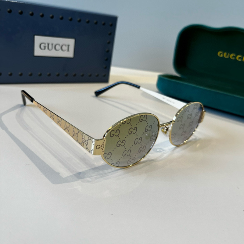 Gucci женские солнцезащитные очки с принтом GG