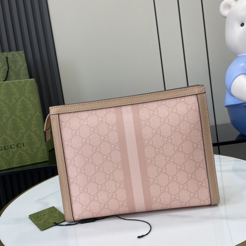 Клатч Gucci с монограммой и замком