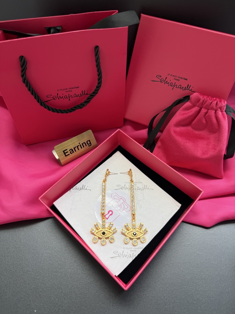 Серьги Schiaparelli с глазом