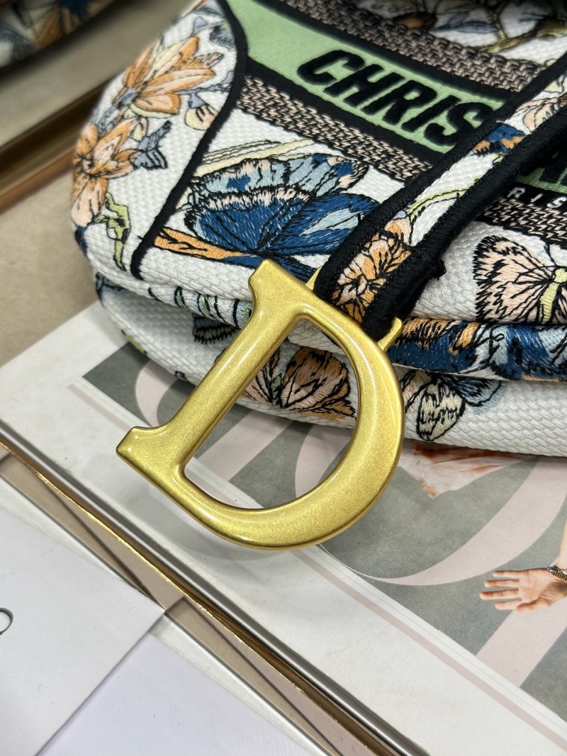 Сумка Dior с принтом бабочек