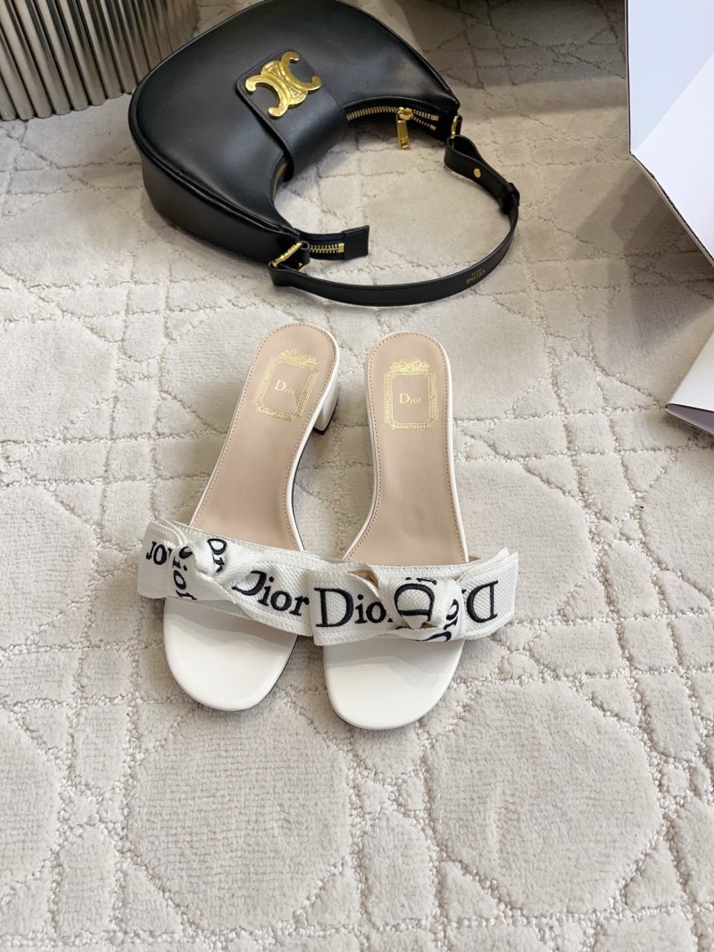 Шлёпанцы Dior