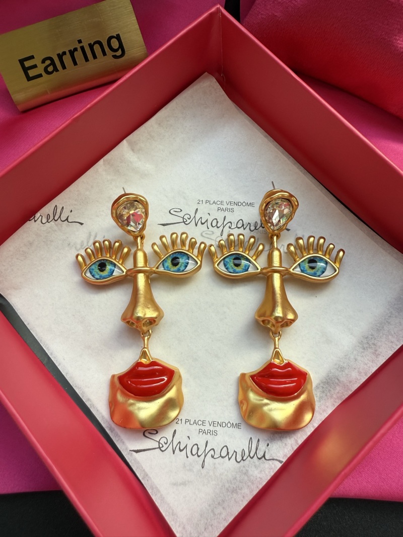 Серьги Schiaparelli