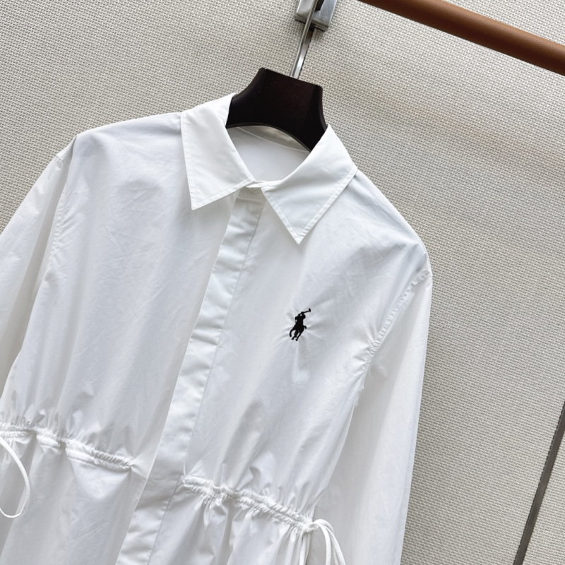 Платье-рубашка Ralph Lauren с вышивкой