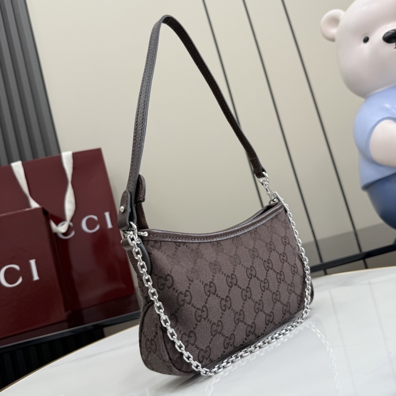 Сумка Gucci с цепочкой и принтом GG