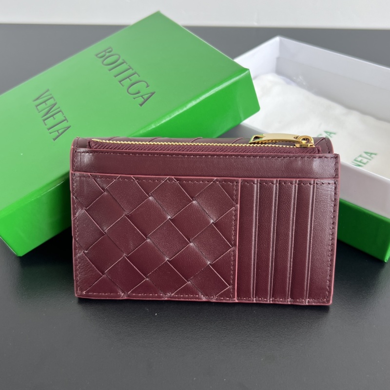 Картхолдер Bottega Veneta с плетением Intrecciato