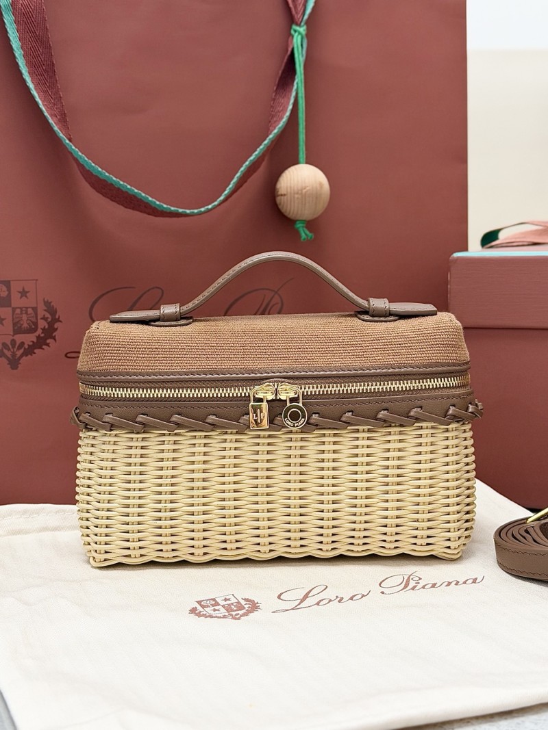 Мини-сумка Loro Piana, плетеная