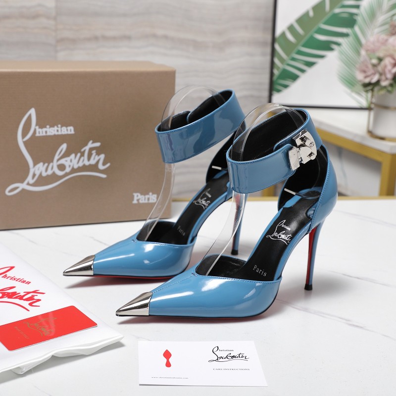 Туфли Christian Louboutin с металлическим носком