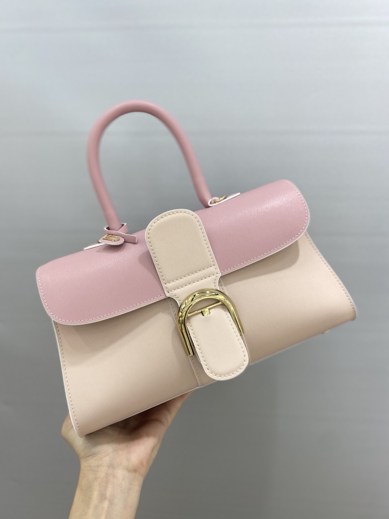 Сумка Delvaux розовая двухцветная