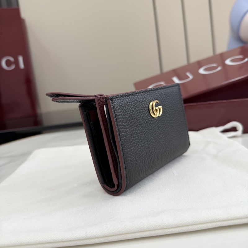 Портмоне Gucci черный с логотипом GG