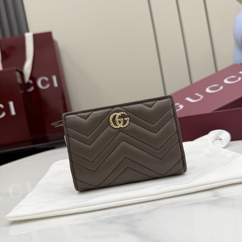 Кожаный кошелёк Gucci с логотипом GG