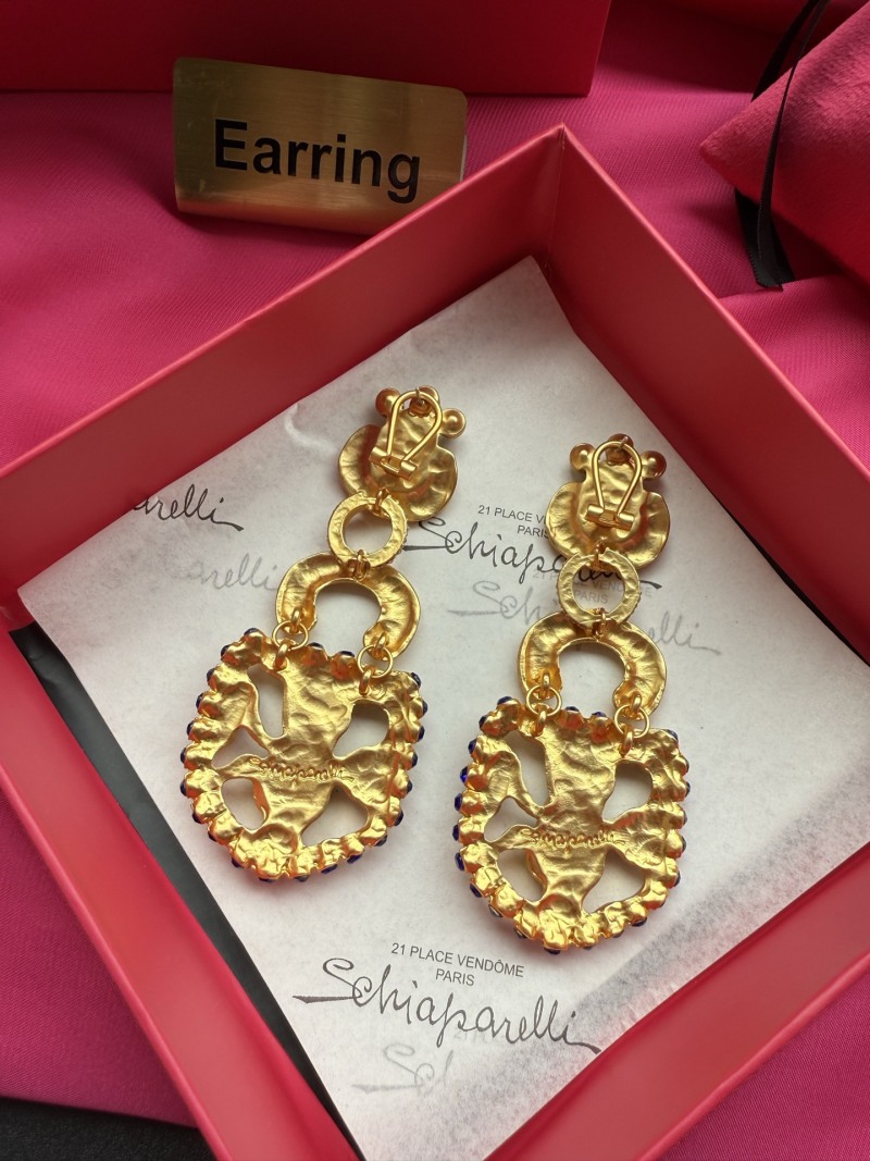Серьги Schiaparelli