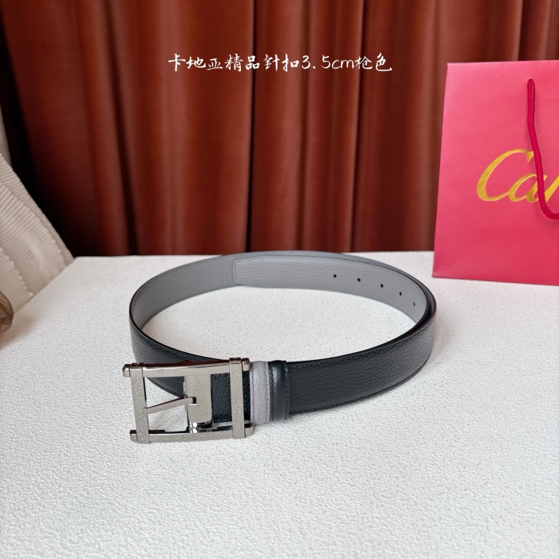 Двусторонний кожаный ремень Cartier