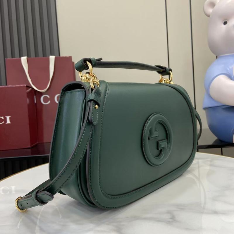 Сумка Gucci зеленая с логотипом