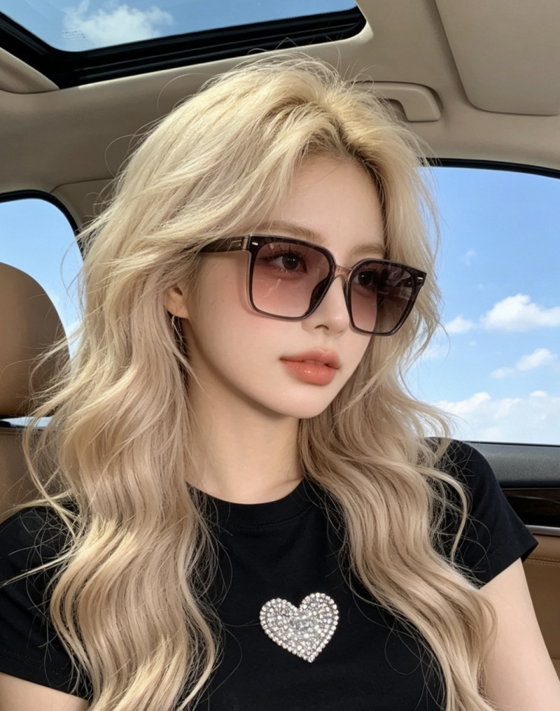 Квадратные солнцезащитные очки с поляризацией Gucci