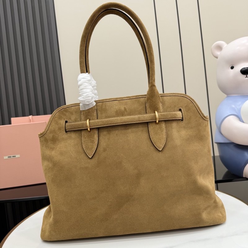 Сумка-тоут Miu Miu из замши