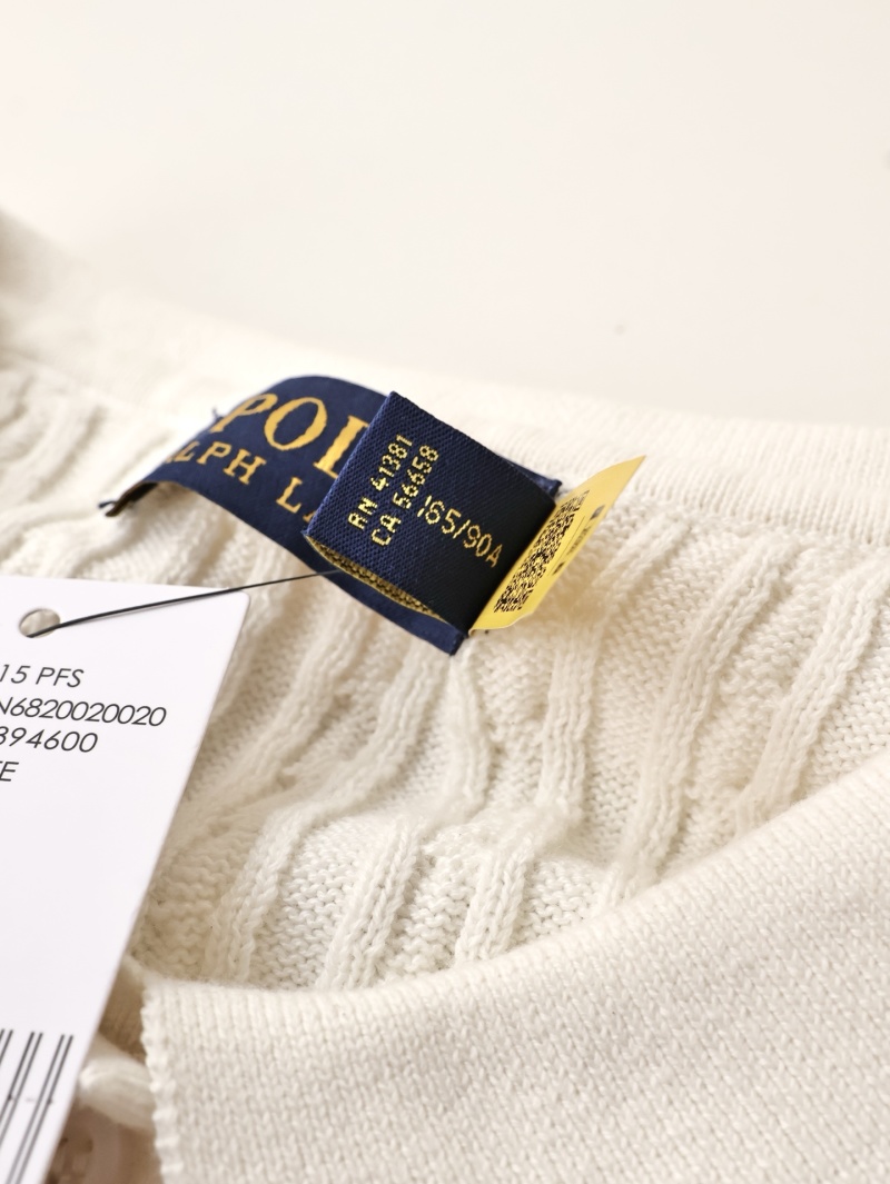 Вязаный кардиган Polo Ralph Lauren белый