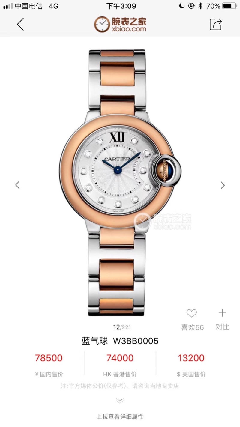 Часы Cartier