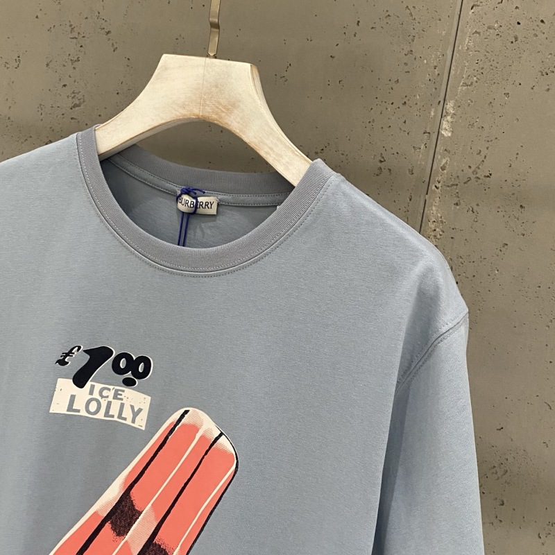 Футболка с принтом мороженое, сезон 2026 Burberry