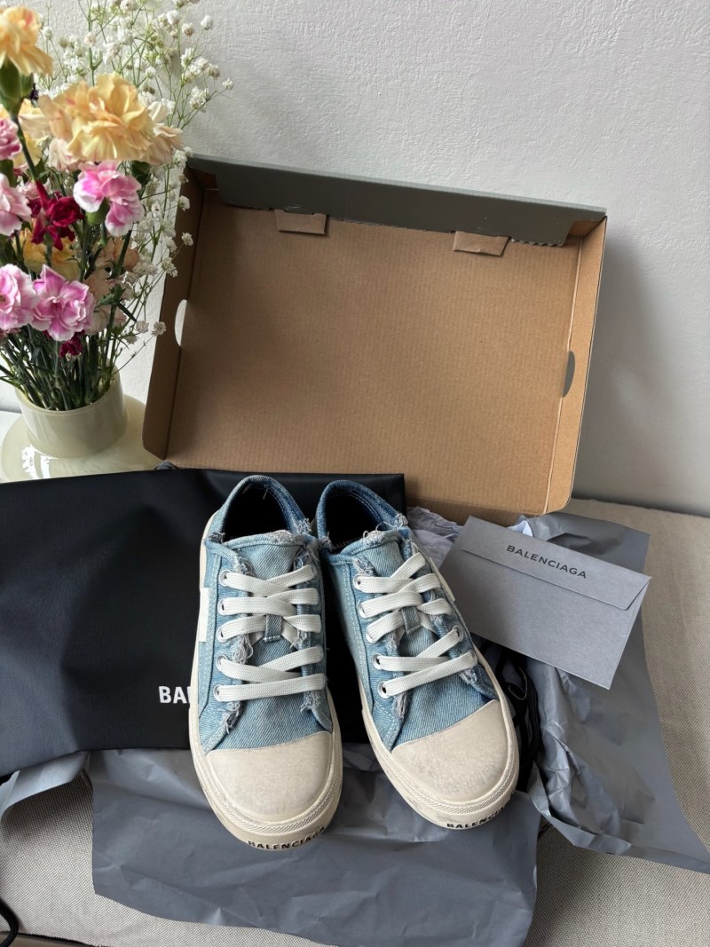 Джинсовые кеды Balenciaga