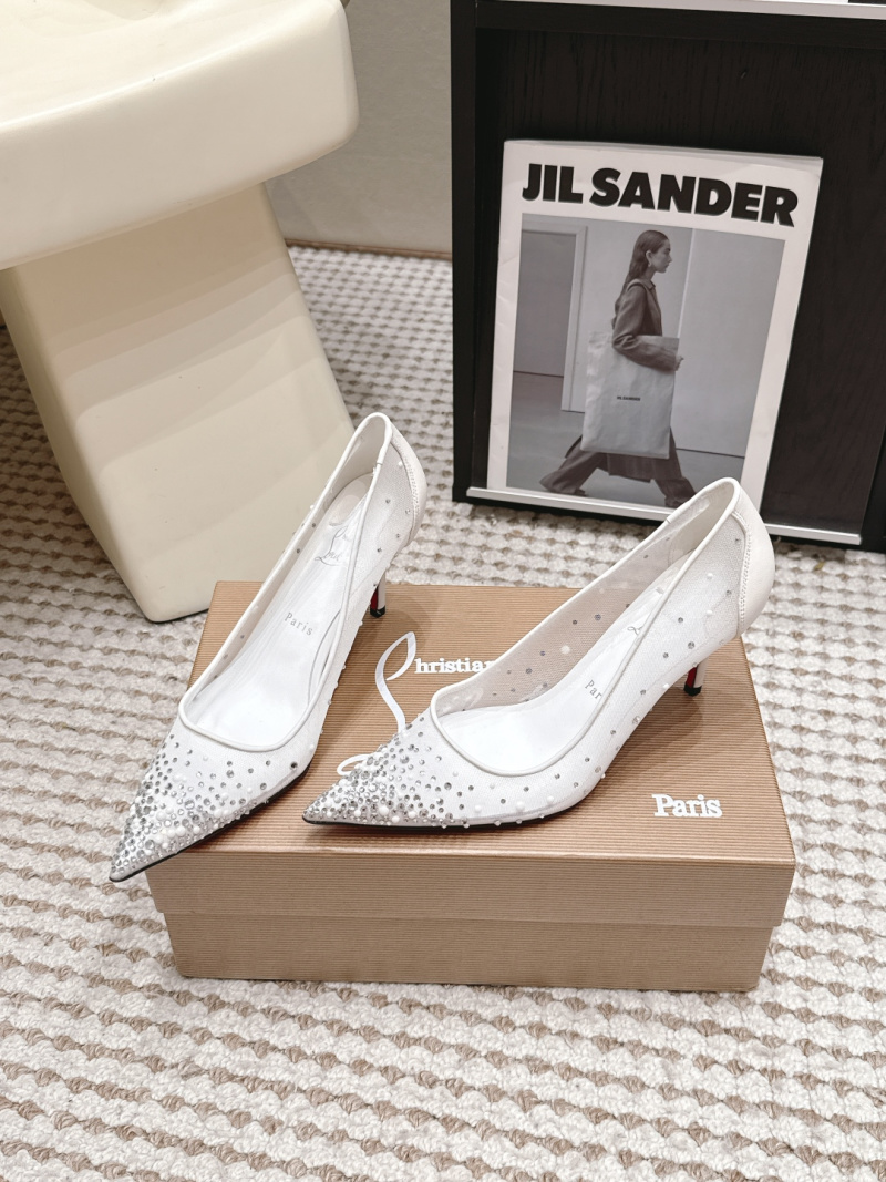 Женские туфли с декором Christian Louboutin