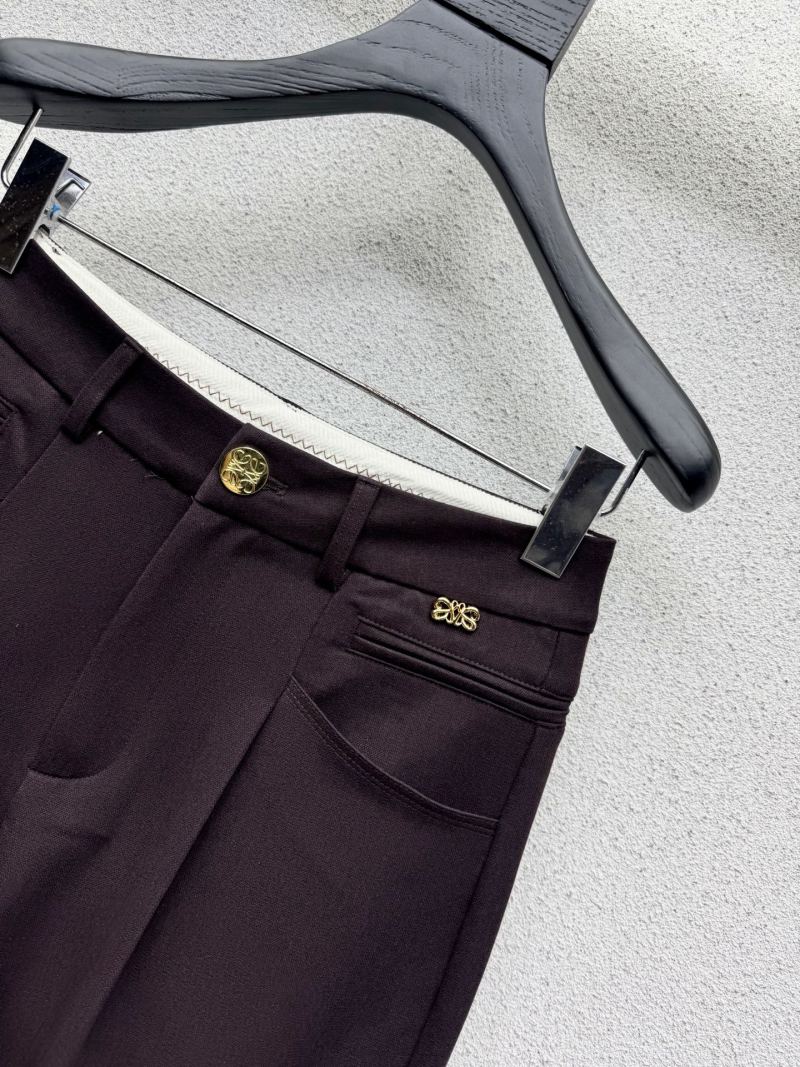 Брюки прямого кроя Loewe